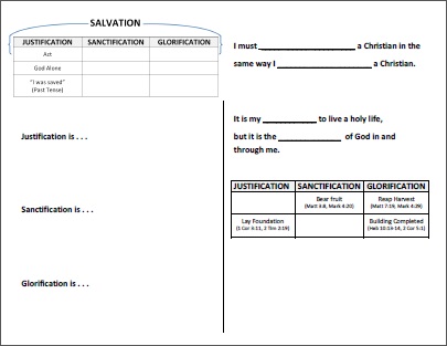 Click here for sermon handouts